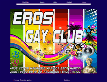 Tablet Screenshot of erosclub-saintmartin.com